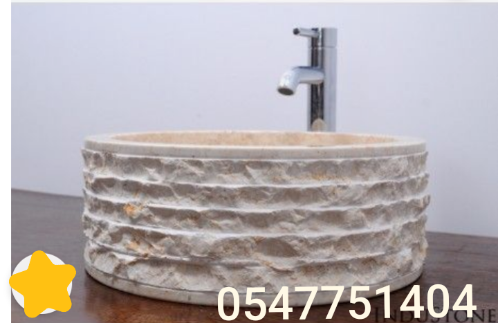 للبيع حوض مغسلة حجر – رخام احواض مغاسل منزلية للبي