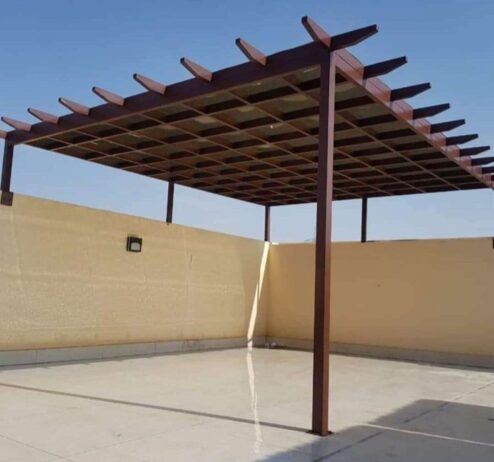 مضلات وسواتر وجلسات وهناجر مستودعات ساندويش بانل و