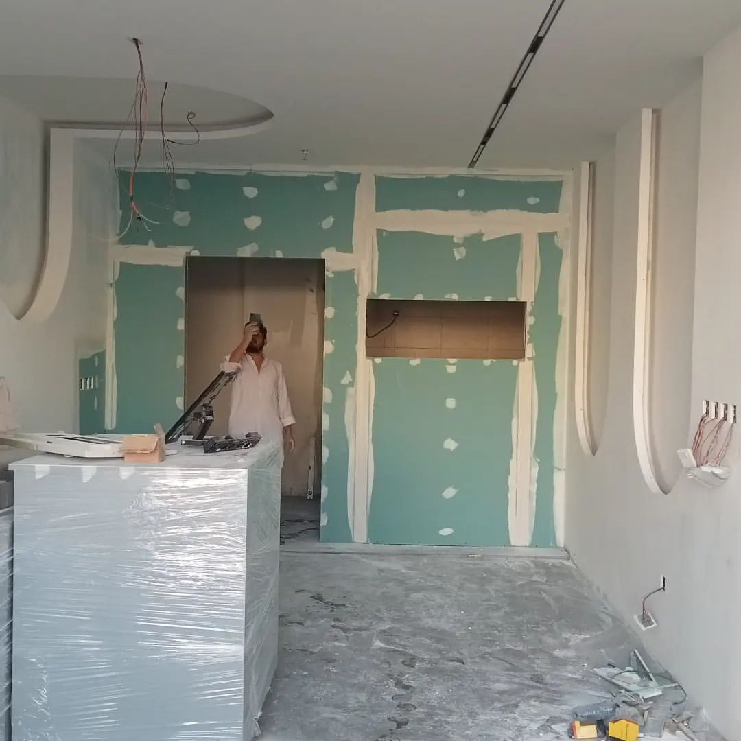 دهانات ديكورات جبس بورد