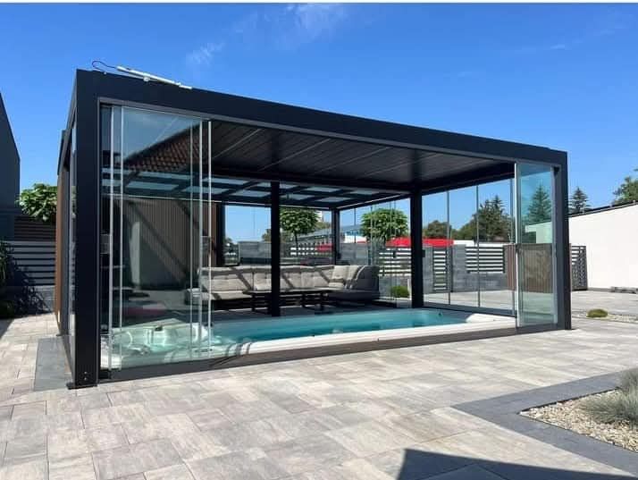 مقاول مظلات وسواتر وتركيب غرف وملاحق ساندوتش بانل