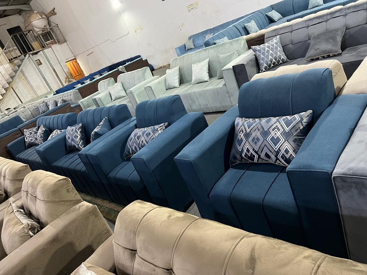 كنب جديد جاهز اعلي خامه