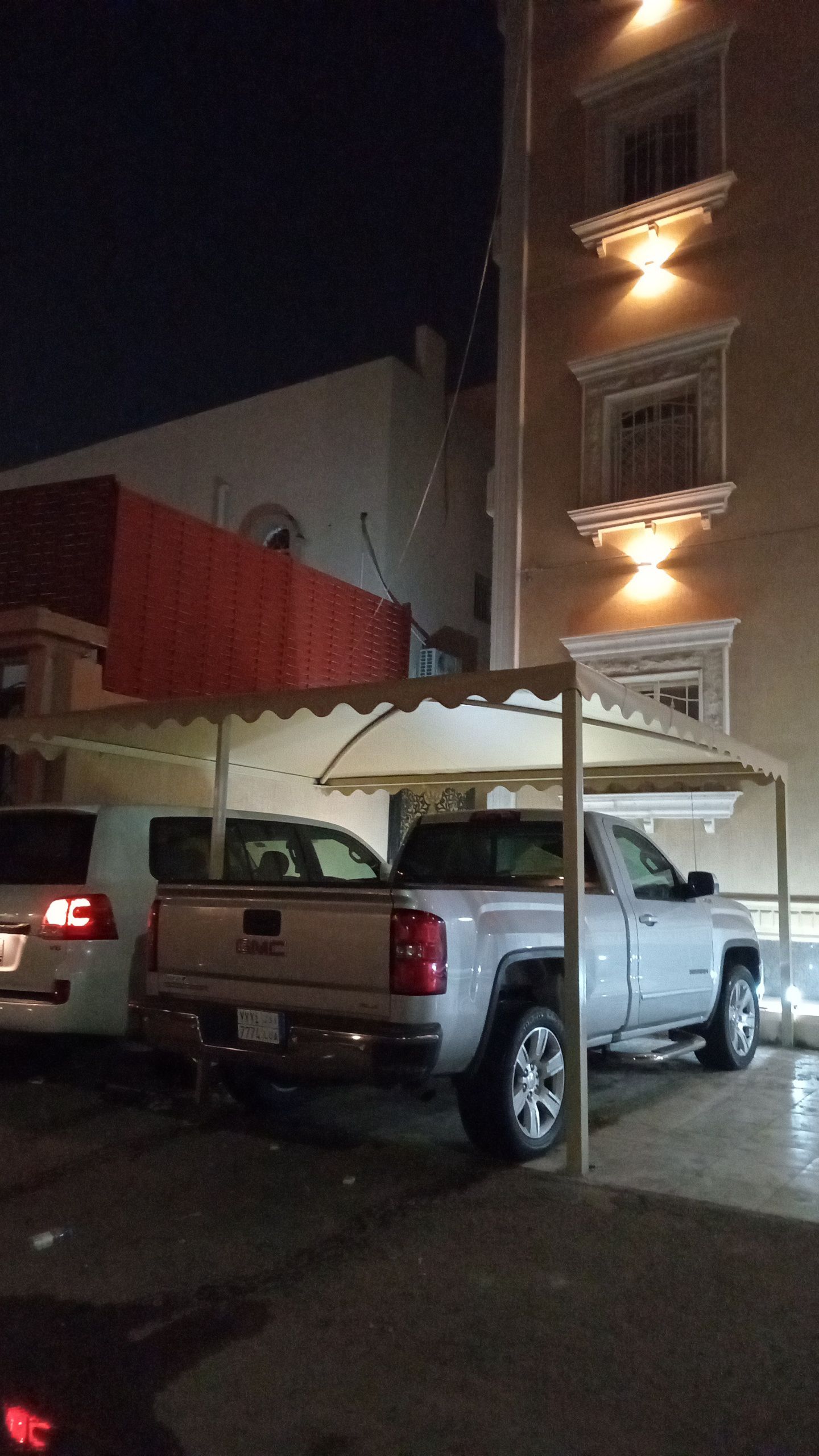 مظلات سيارات سواتر جازان