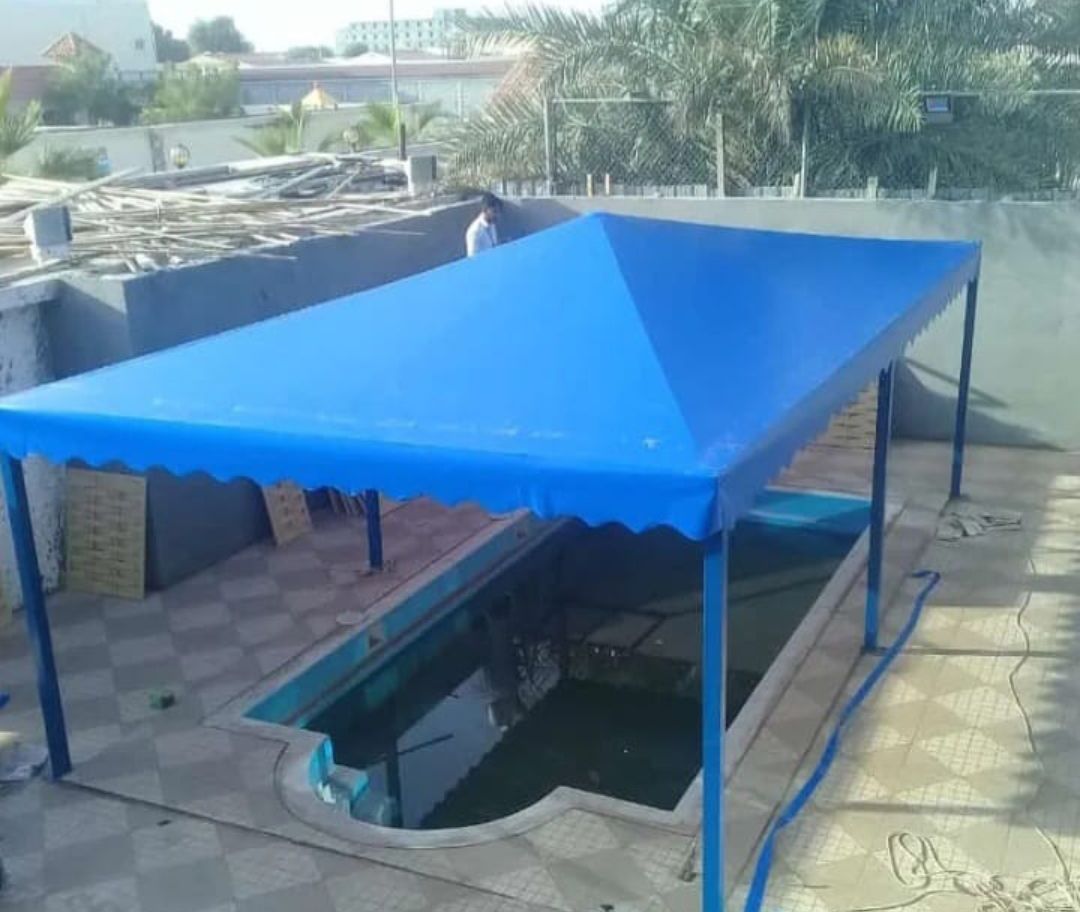 مضلات وسواتر وجلسات وهناجر مستودعات ساندويش بانل و