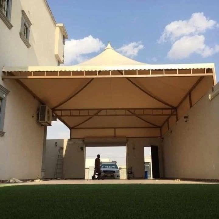 مقاول تركيب مظلات وسواتر وساندوتش بانل لتواصل 0501