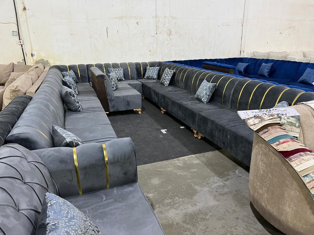 كنب جديد جاهز اعلي خامه