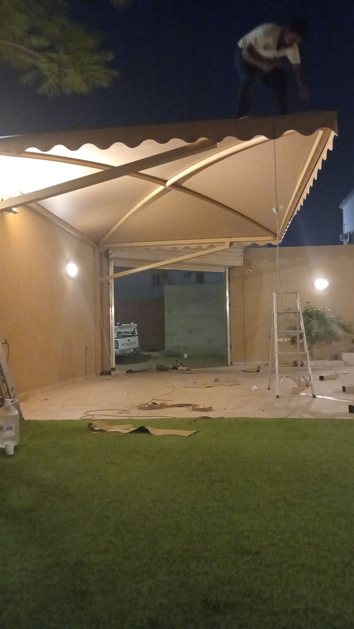 مظلات سيارات سواتر جازان