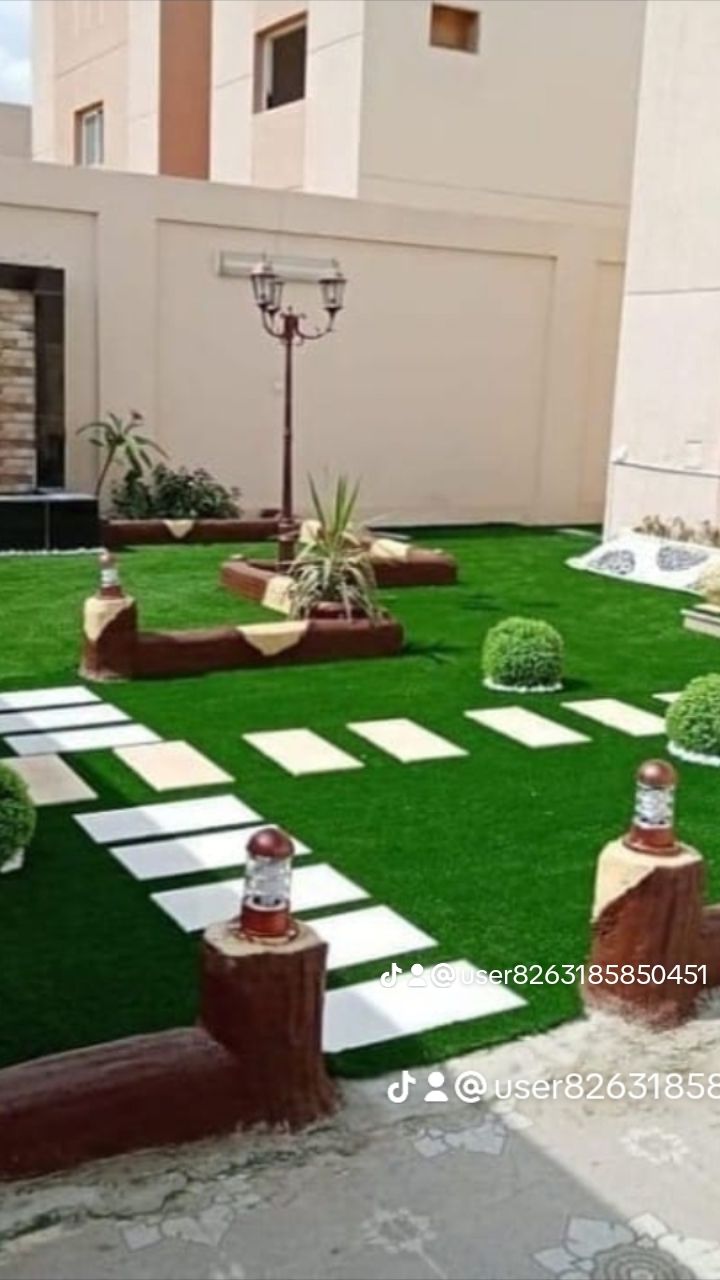 تنسيق حدائق وفن شلالات ونوافير ومظلات