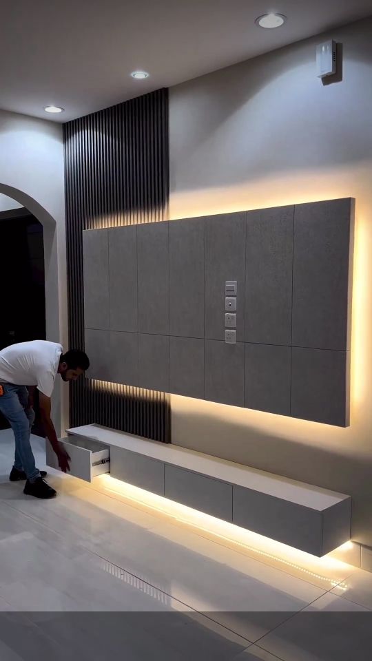 ديكورات داخليه شيبورد بديل الرخام بديل الخشب جبس ب