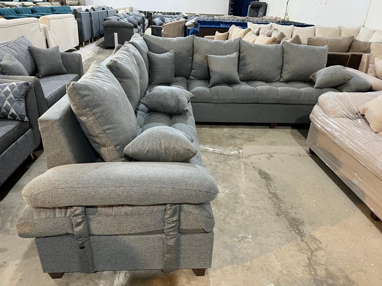 كنب جديد جاهز اعلي خامه