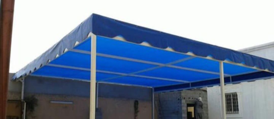 مضلات وسواتر وجلسات وهناجر مستودعات ساندويش بانل و