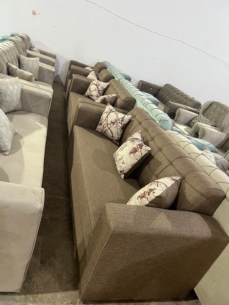 كنب جديد جاهز اعلي خامه