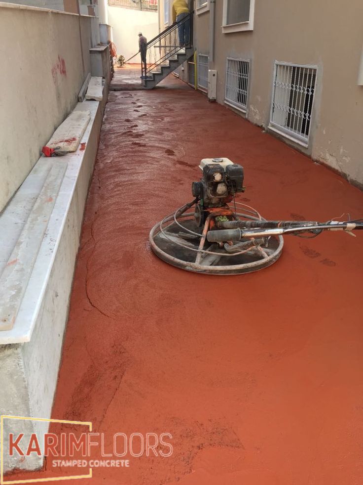 صبة مروحة خرسانة المطبوعة الأرضيات صبة ميزانية