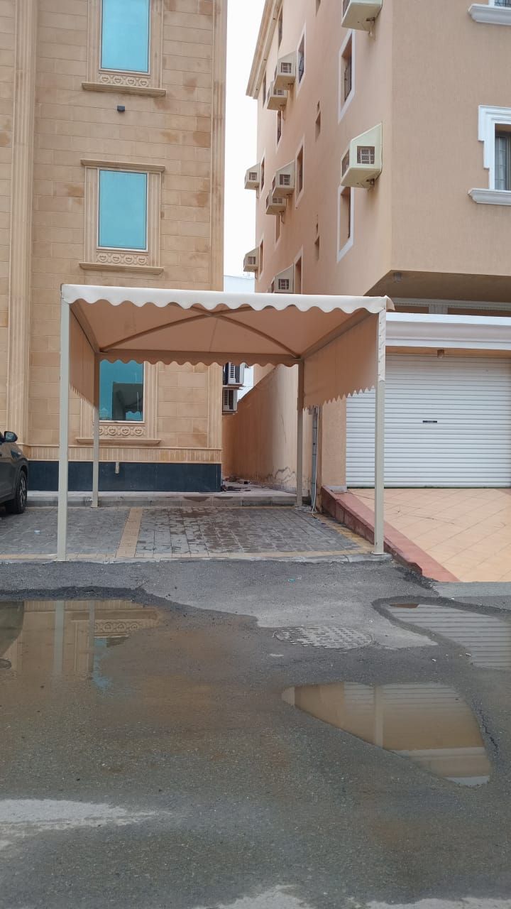 مظلات سيارات سواتر هناجر مستودعات بيوت شعر قرميد