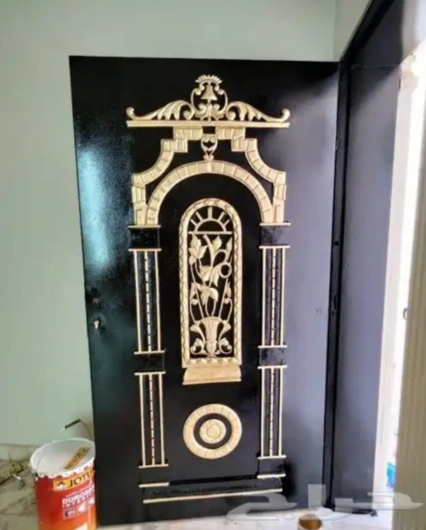 دهانات ابواب خشب دهان ابواب حديد دهان منازل