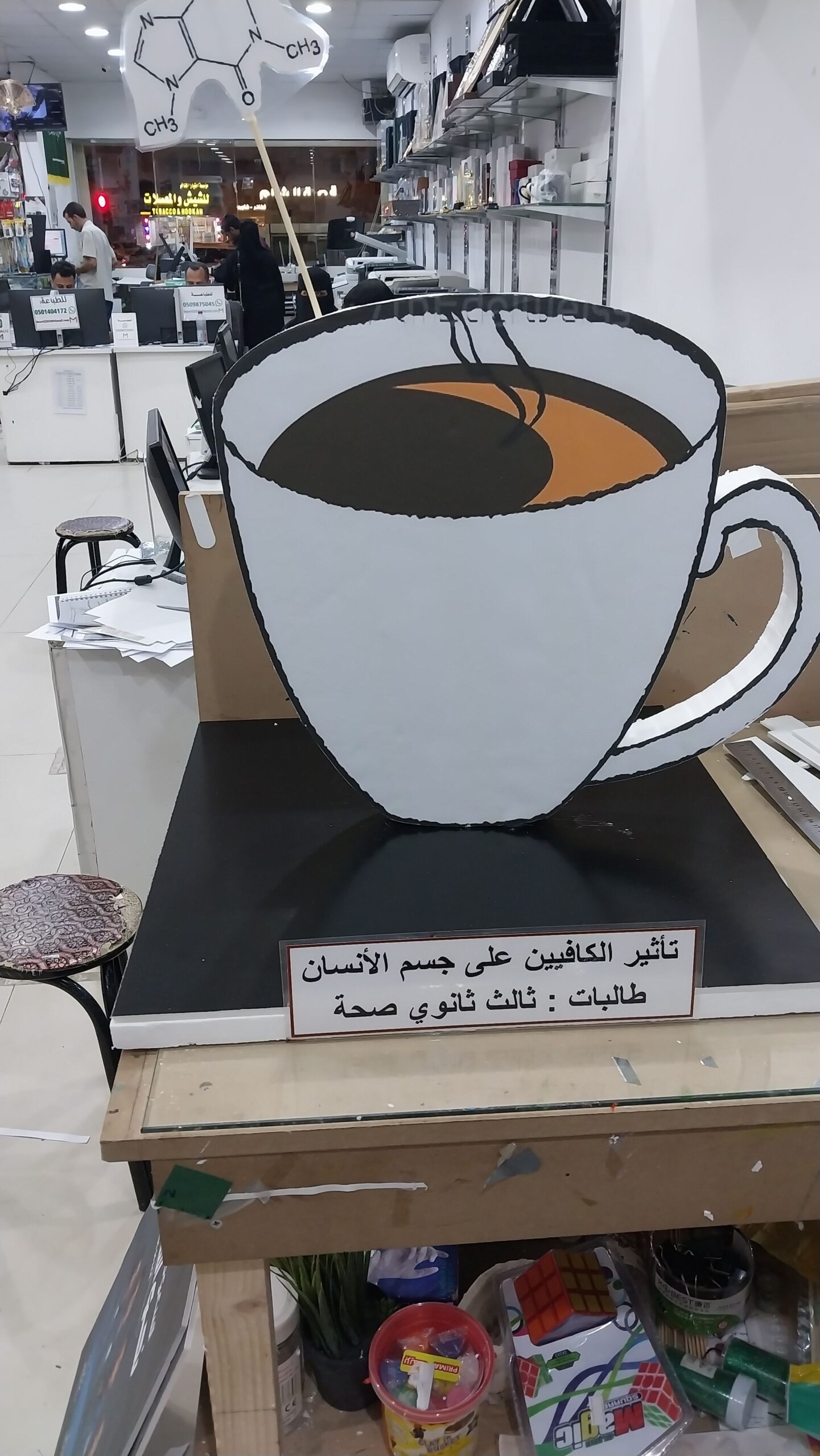 مجسمات ومشاريع مدرسية وجامعية