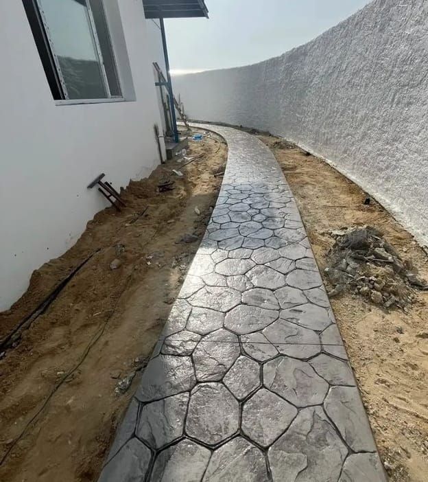 صبه مروحة صبه ايبوكسي مخطومه سفلت مع مواد