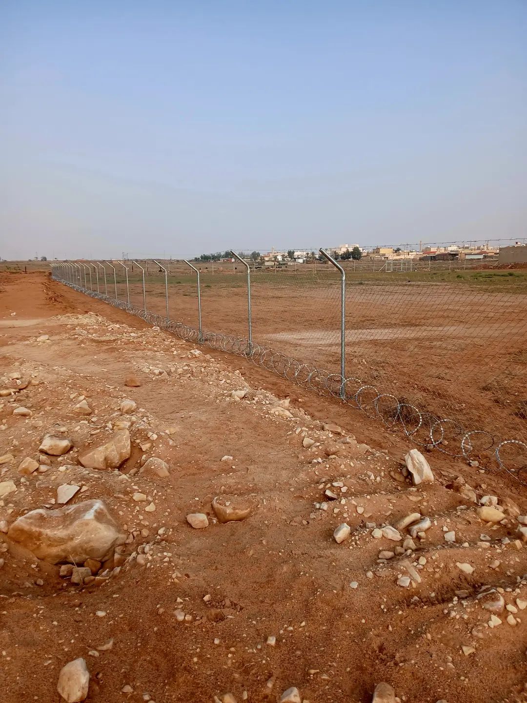 تركيب شبوك مزارع سياج مجلفن جميع المواصفات في جميع