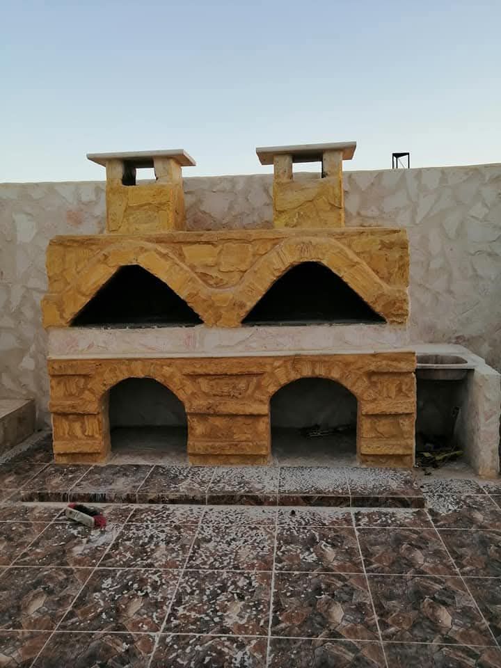 تنسيق حدائق منزلية وتركيب جميع العشب الصناعي والطب