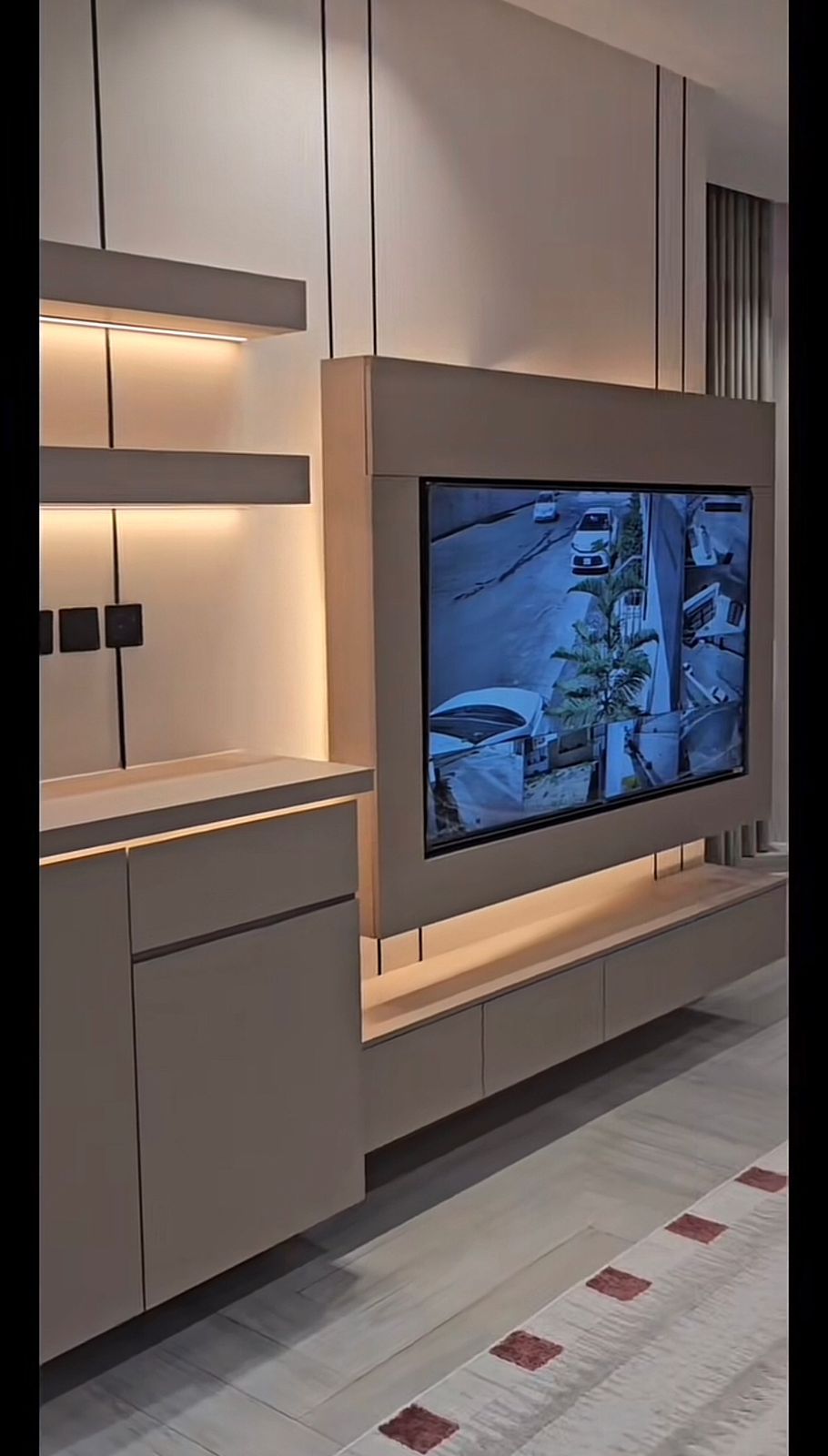 ديكورات شأشأت التلفزيون