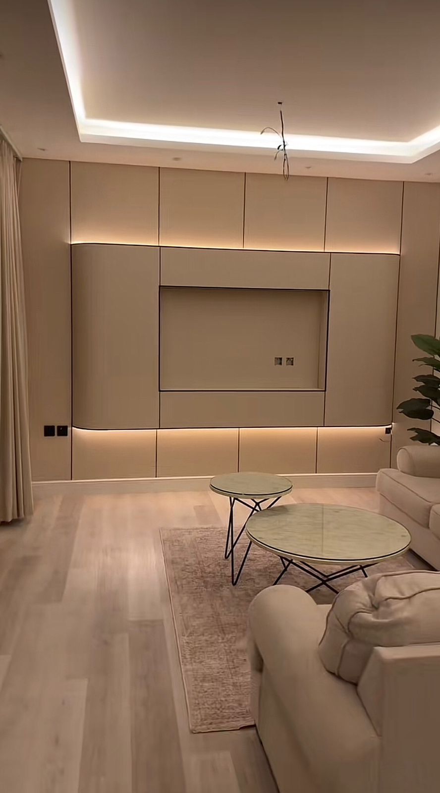 ديكورات شأشأت التلفزيون