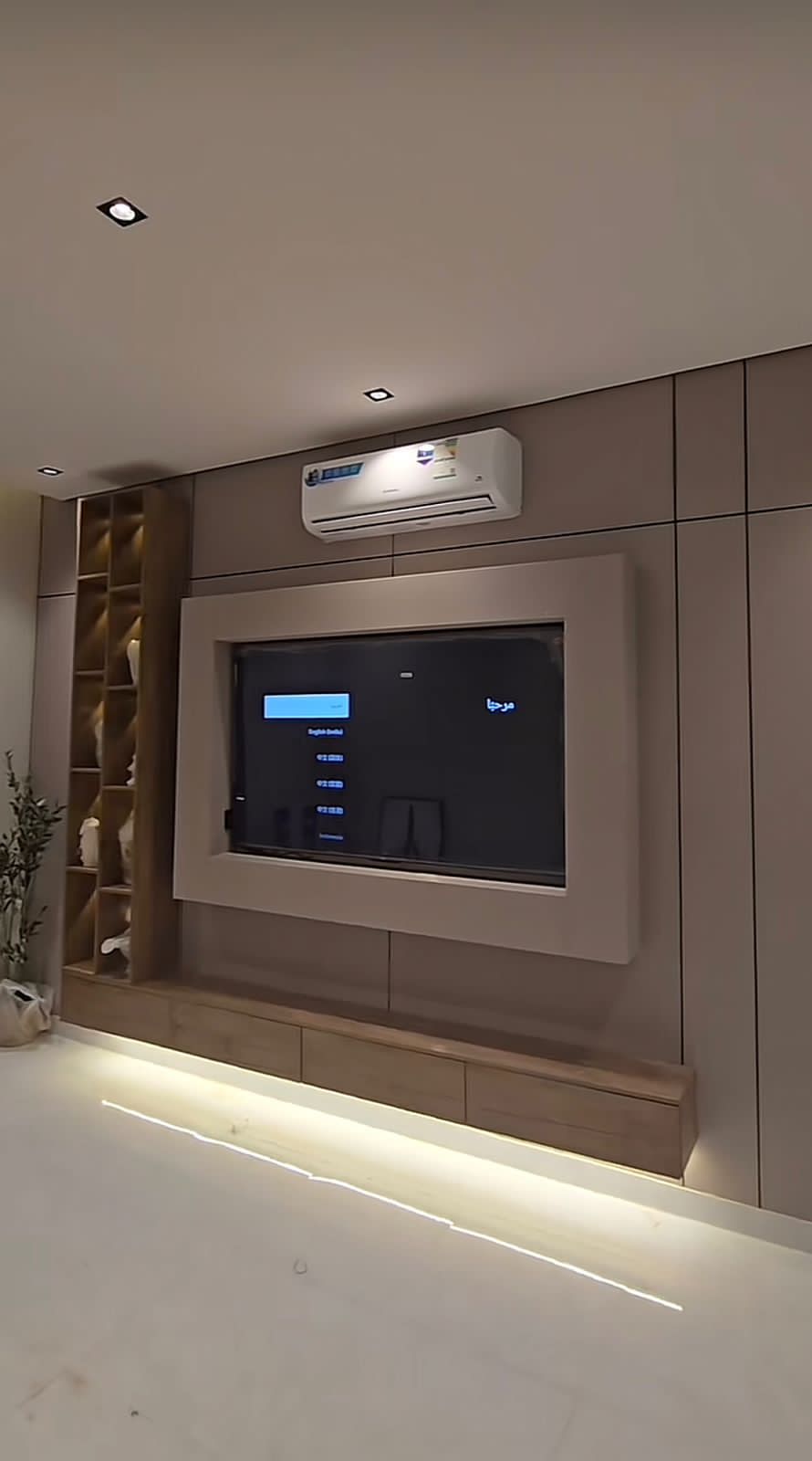 ديكورات شأشأت التلفزيون