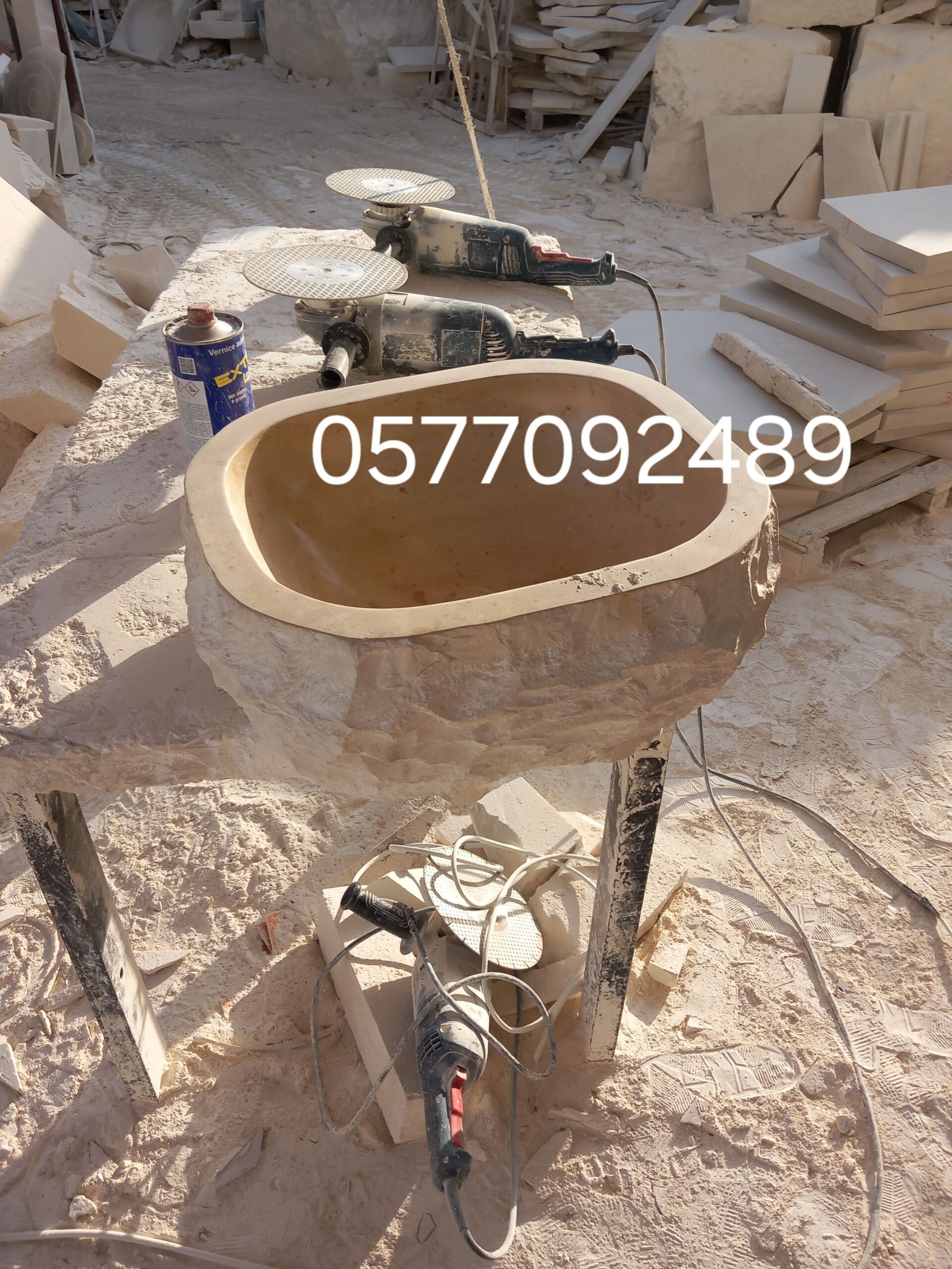 احواض بدكير مغاسل حجر