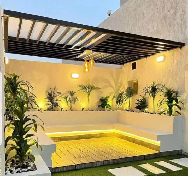 برجولات وجلسات وبيوت شعر ومظلات وسواتر