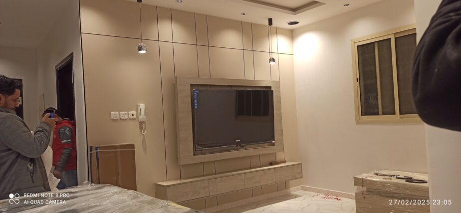 تصميم وتركيب جميع انواع الديكورات المنزليه في الري