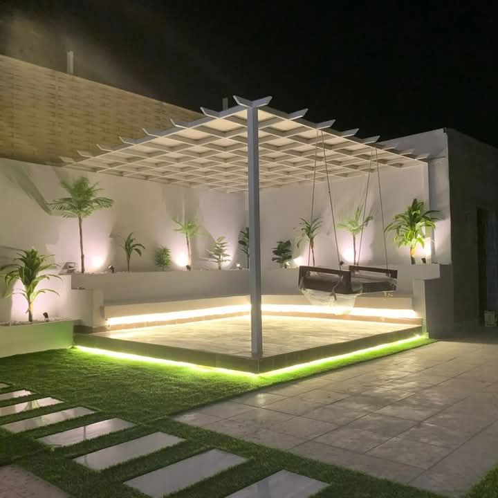 برجولات وجلسات وبيوت شعر ومظلات وسواتر