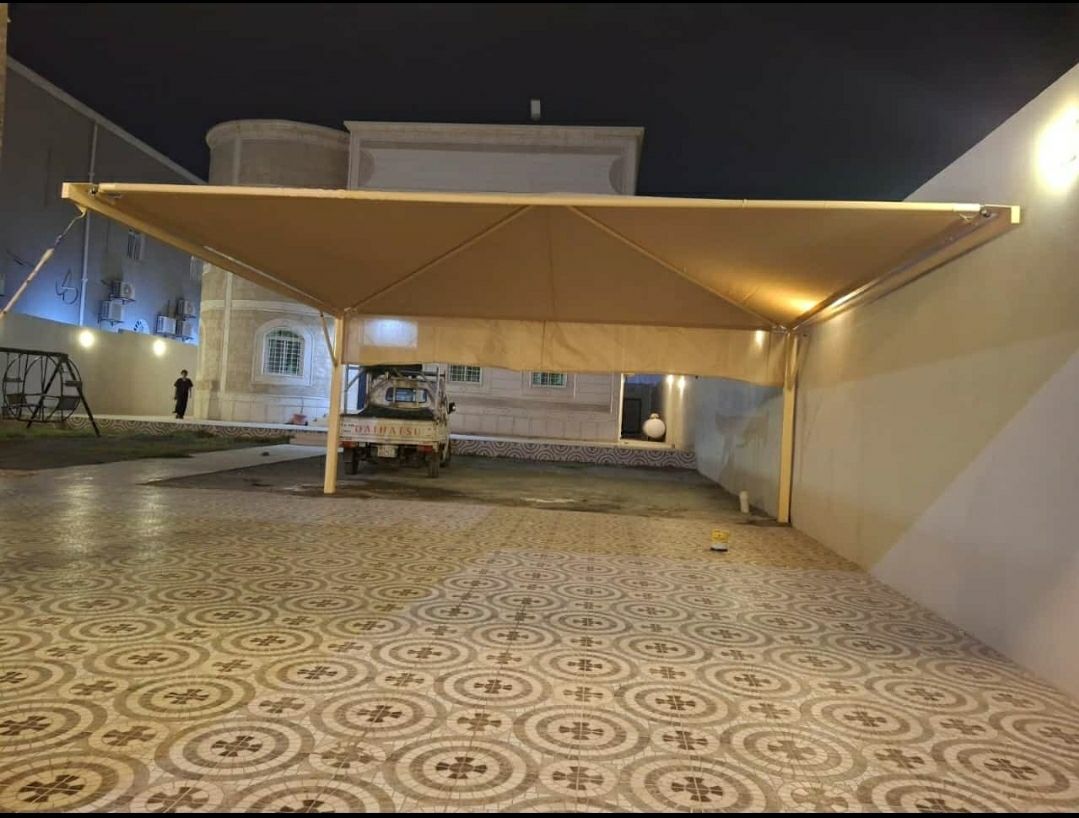 مظلات وسواتر وبيت الشعر وبرجولات غطاء مسابح