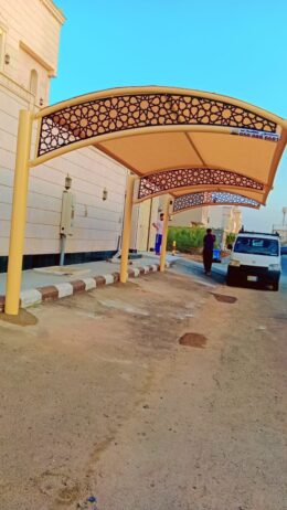 مظلات وسواتر وبيوت شعر وبناء ملاحق ساندويتش بنل