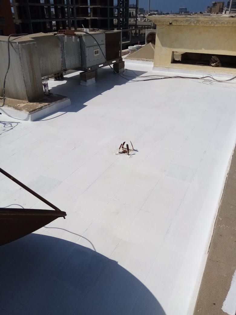 معلم دهانات جوتن داخليه وخرجيه عوزل السطح من المطا