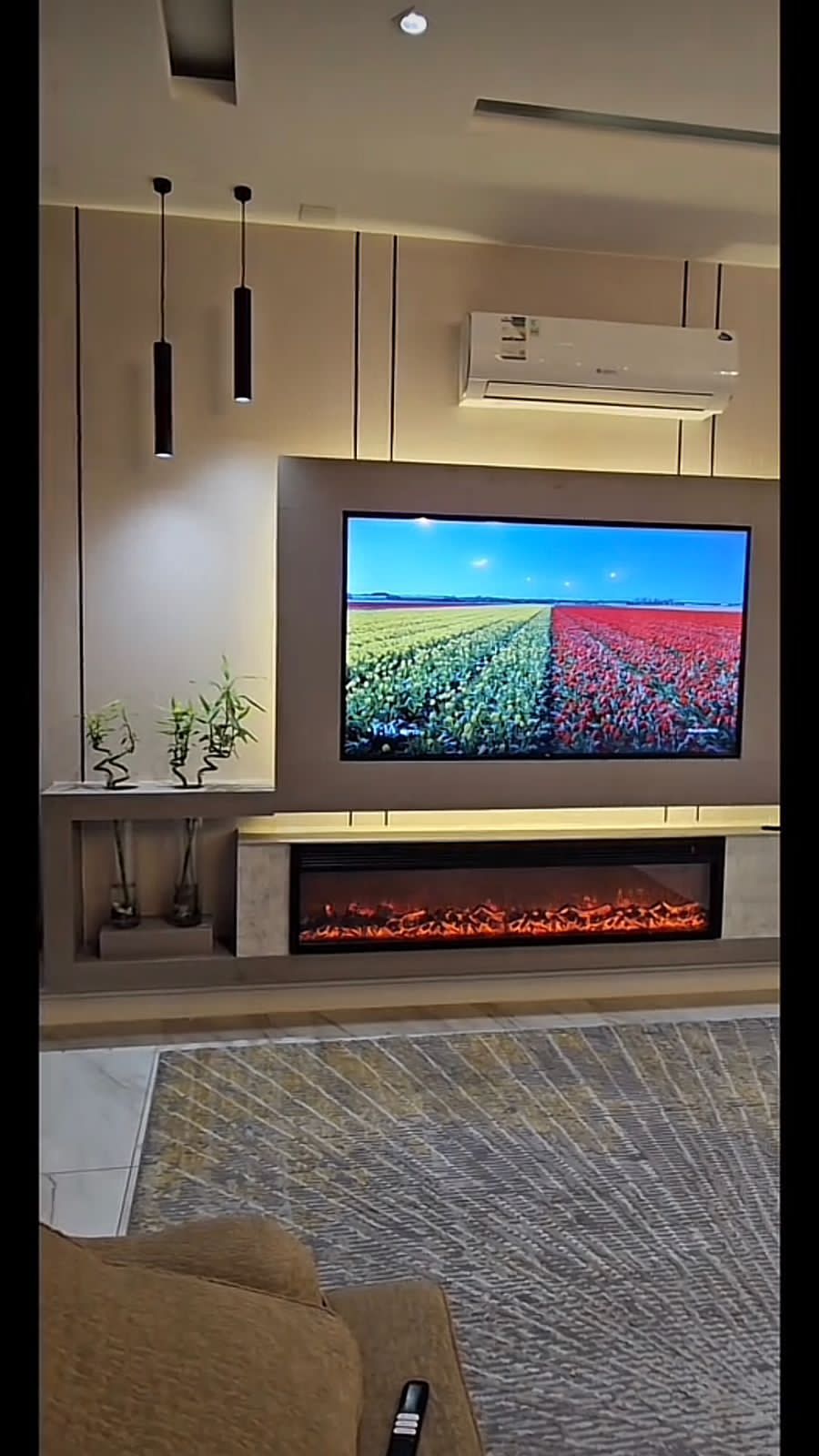 ديكورات شأشأت التلفزيون