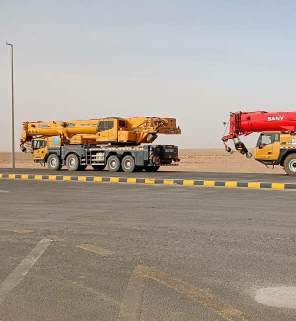 كرينات للايجار الشهري واليومي الدمام 0535956963