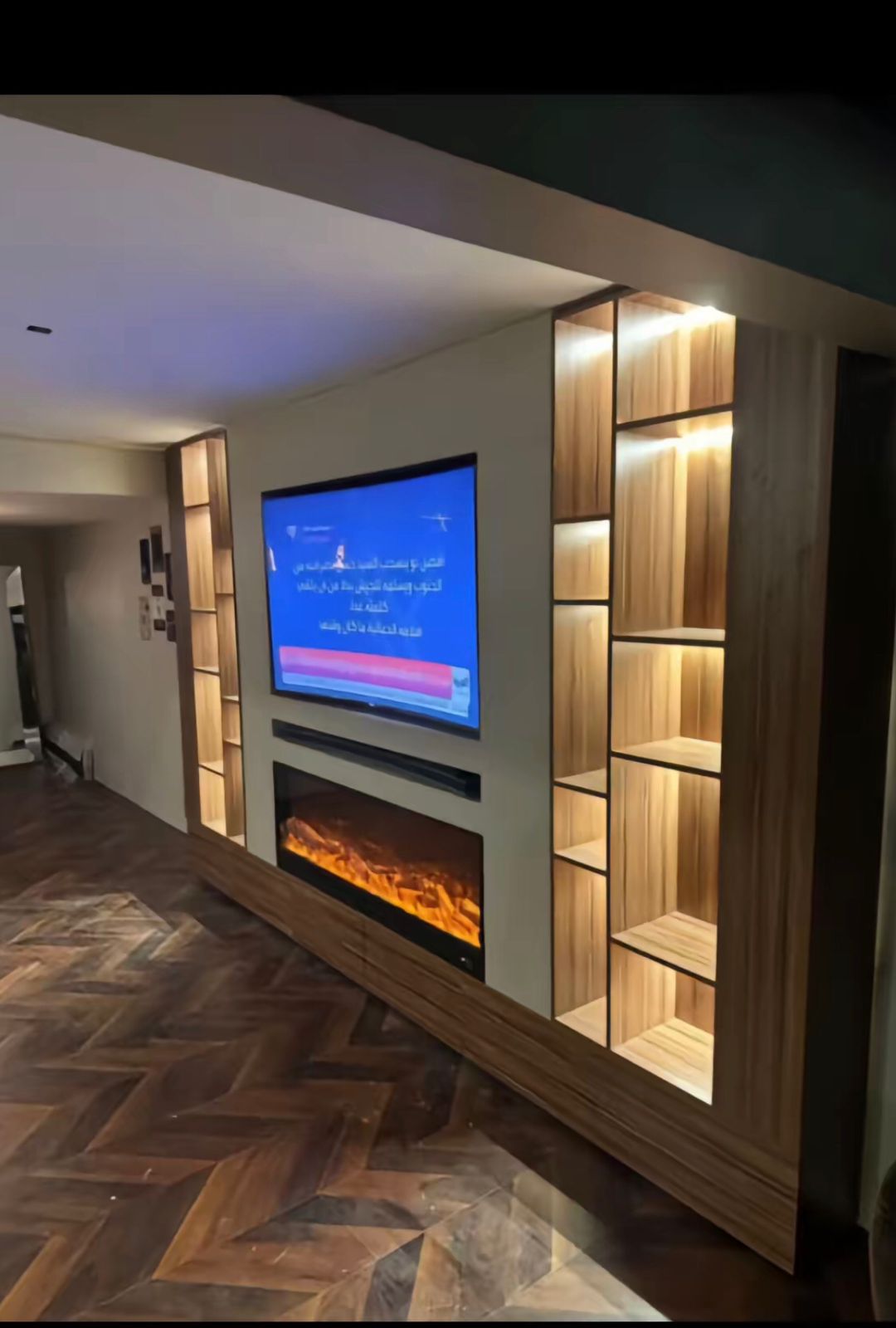 ديكورات شأشأت التلفزيون