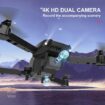 . طائرة درون واي فاي للتصوير الجوي بجودة 4K قابلة
