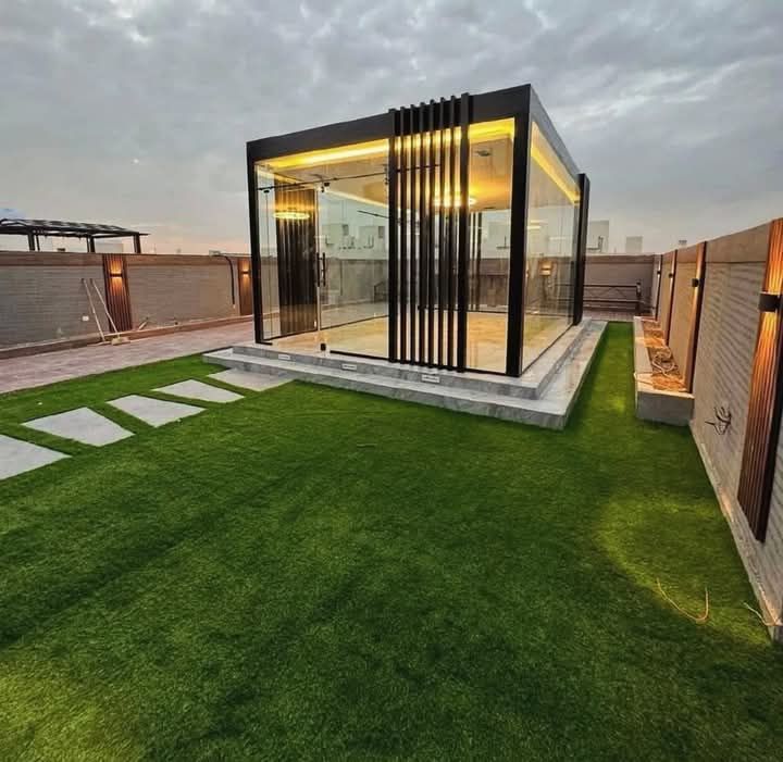 برجولات وجلسات وبيوت شعر ومظلات وسواتر