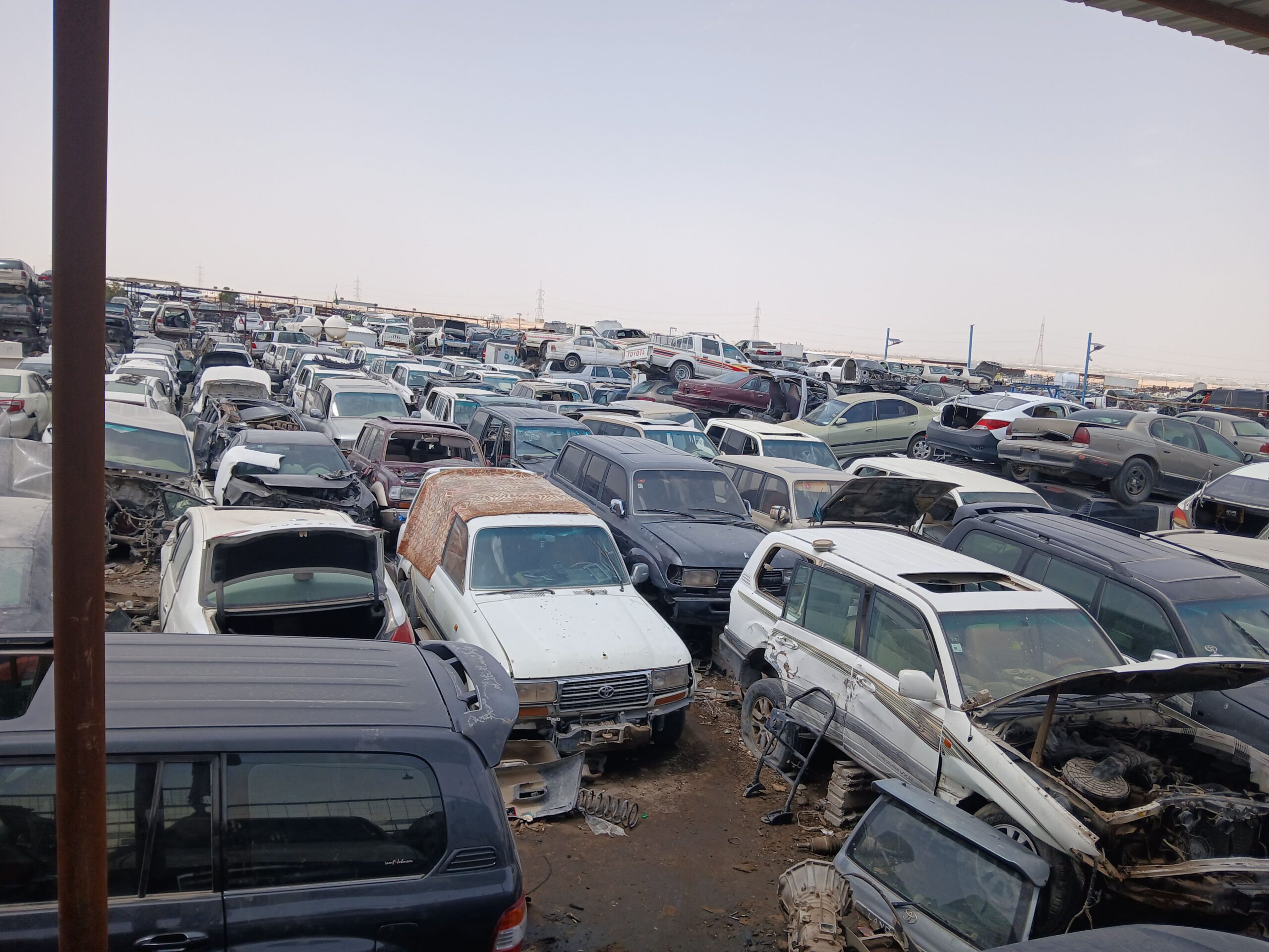 مرحبا بكم في تشليح الحاير لا جميع انواع السيارات ا