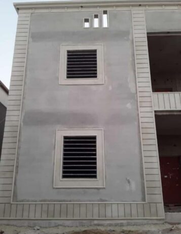 ديكورات خارجيه جبس خارجي لياسه بيضاء وترميم خارجي