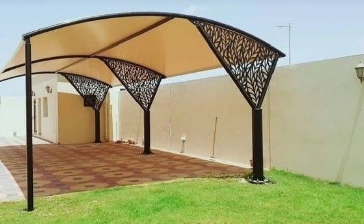 مظلات وسواتر جدة لتفصيل وتركيب مظلات سيارات تركيب