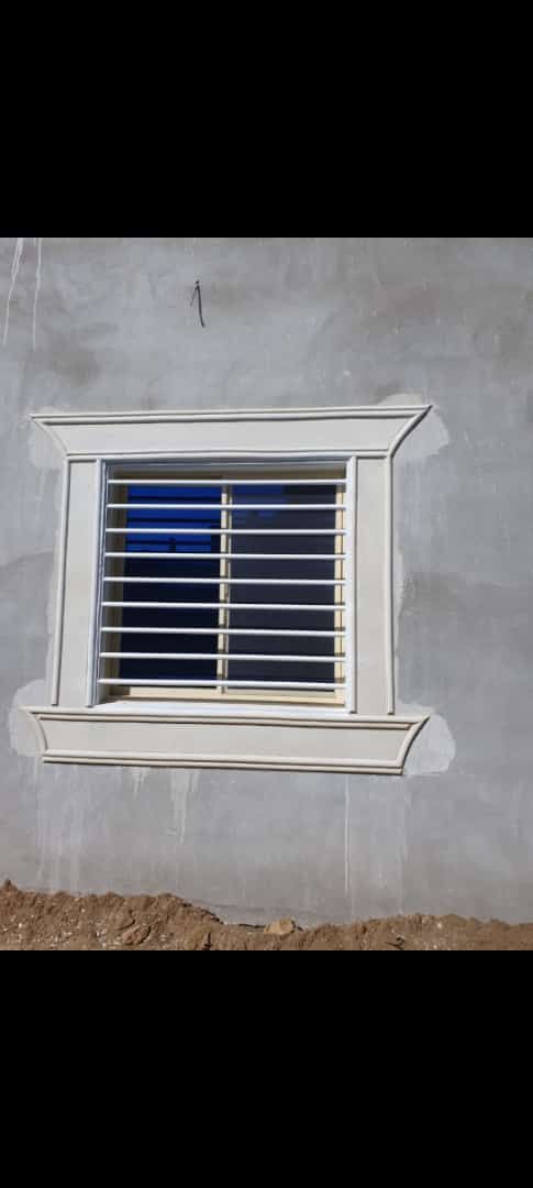 ديكورات خارجيه جبس خارجي لياسه بيضاء وترميم خارجي