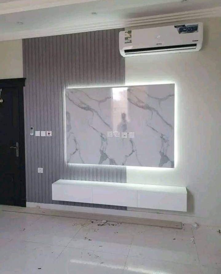 معلم باركيه وجداريات شاشة بروز مع ليد مخفي بأقل ال