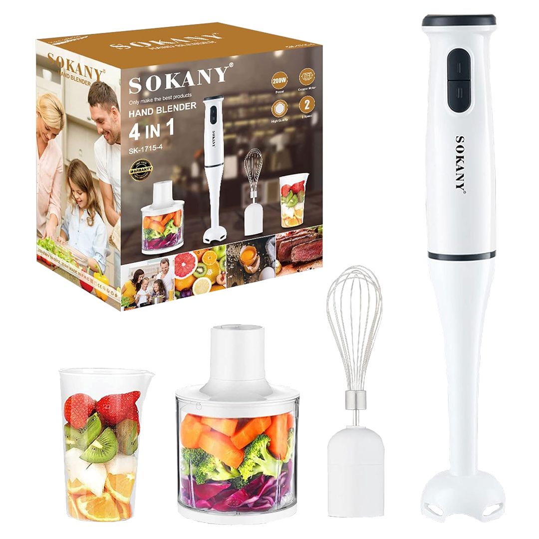 • تجربة خلط فائقة. محضر الطعام السوكاني ٤*١ تضمن ل