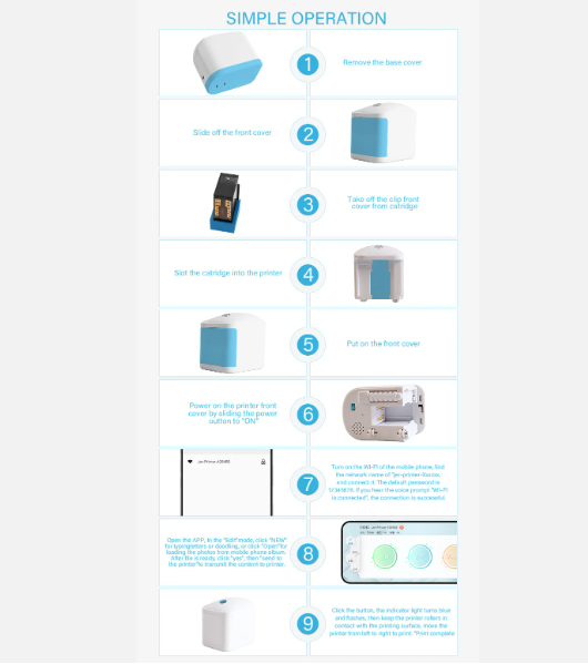 مو بس تاتو! استخدميها لطباعة على بطاقات، هدايا، أو