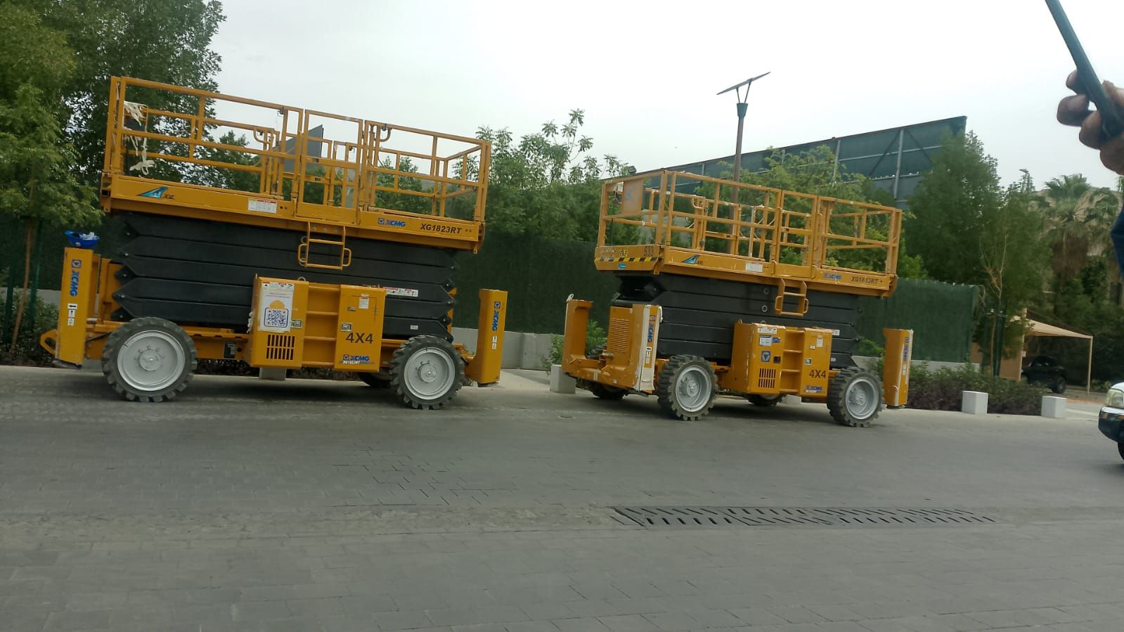 سيزرات لفت 16متر ديزل للايجار