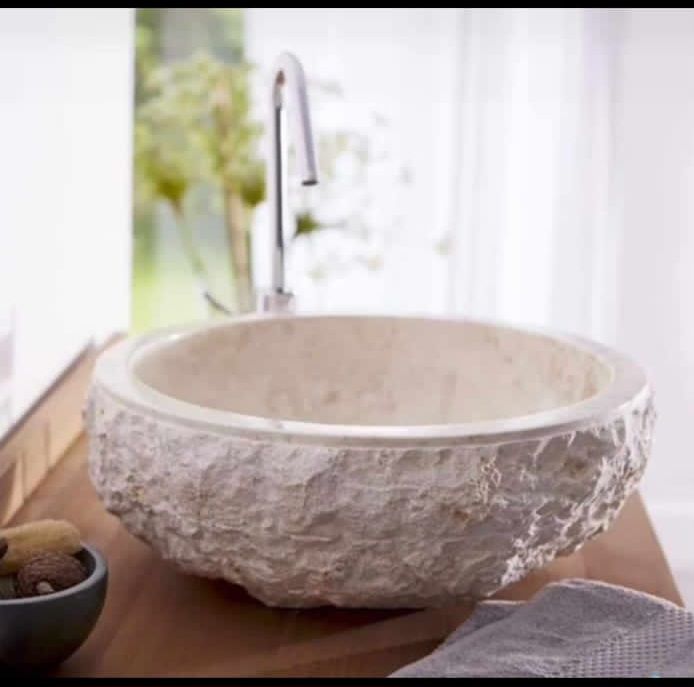 مغسله حجر طبيعي وطني