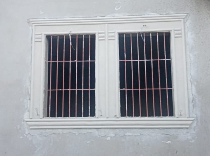 ديكورات خارجيه جبس خارجي لياسه بيضاء وترميم خارجي