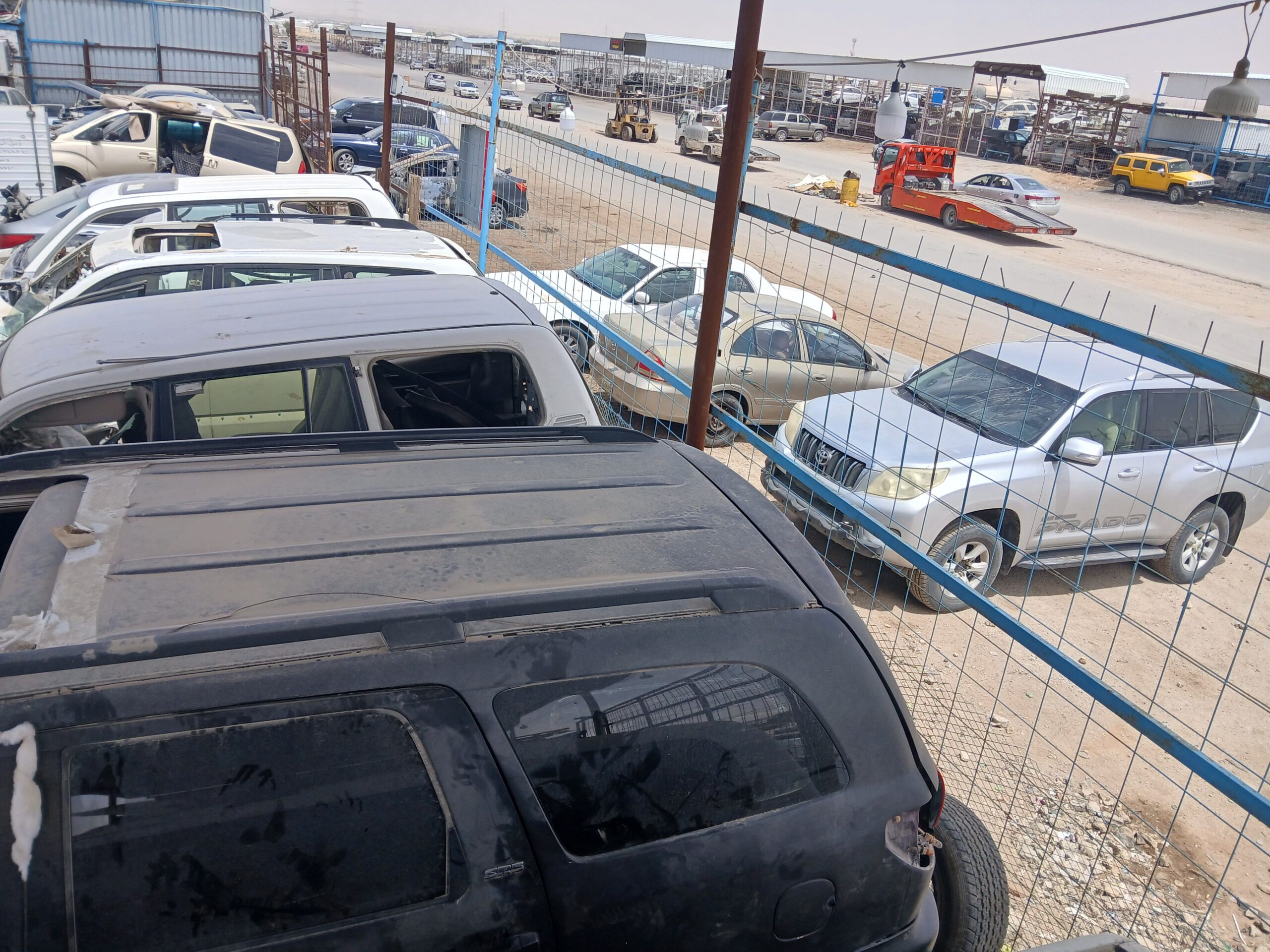 مرحبا بكم في تشليح الحاير لا جميع انواع السيارات ا