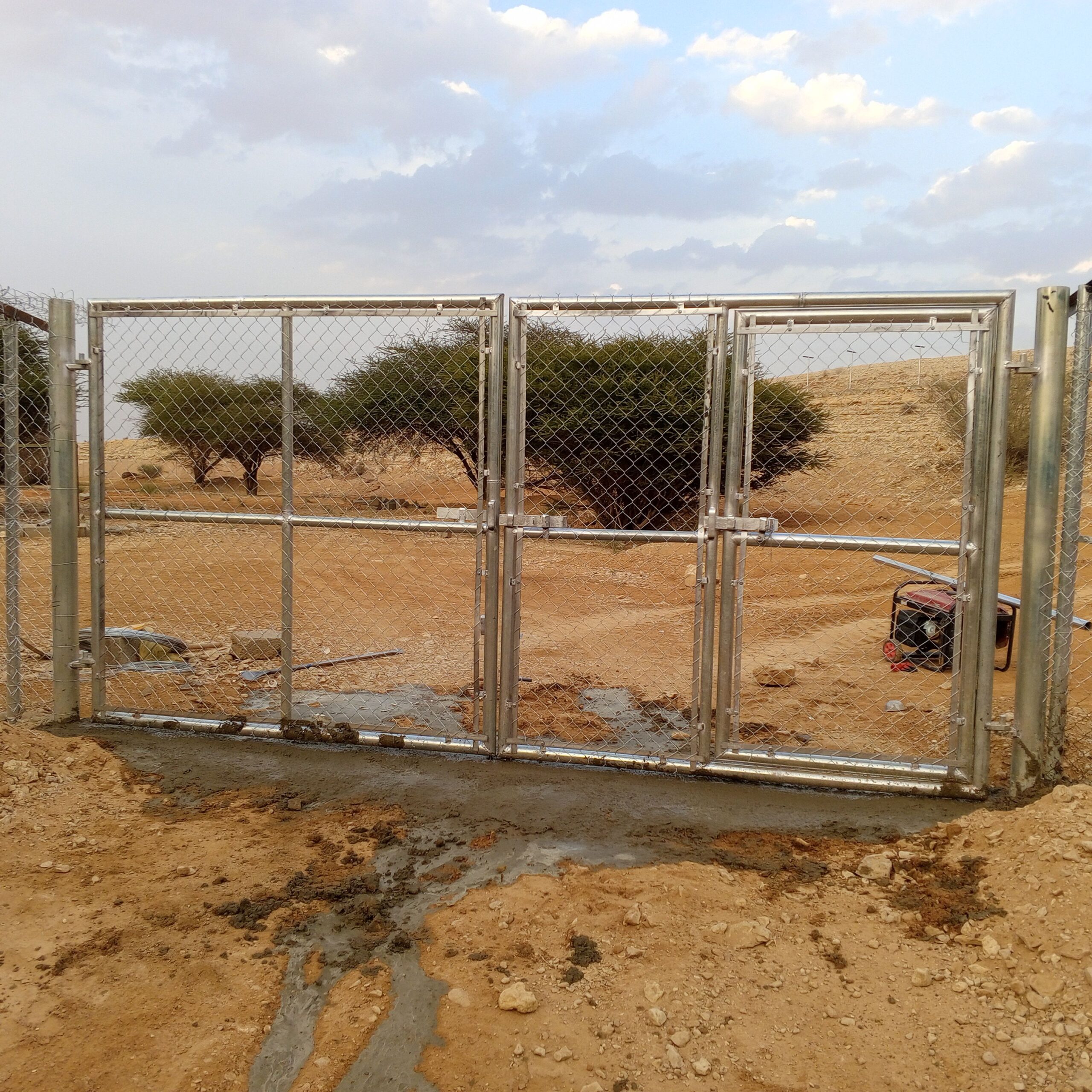 توريد وتركيب جميع انواع الشبوك المجلفن ولحار بي في