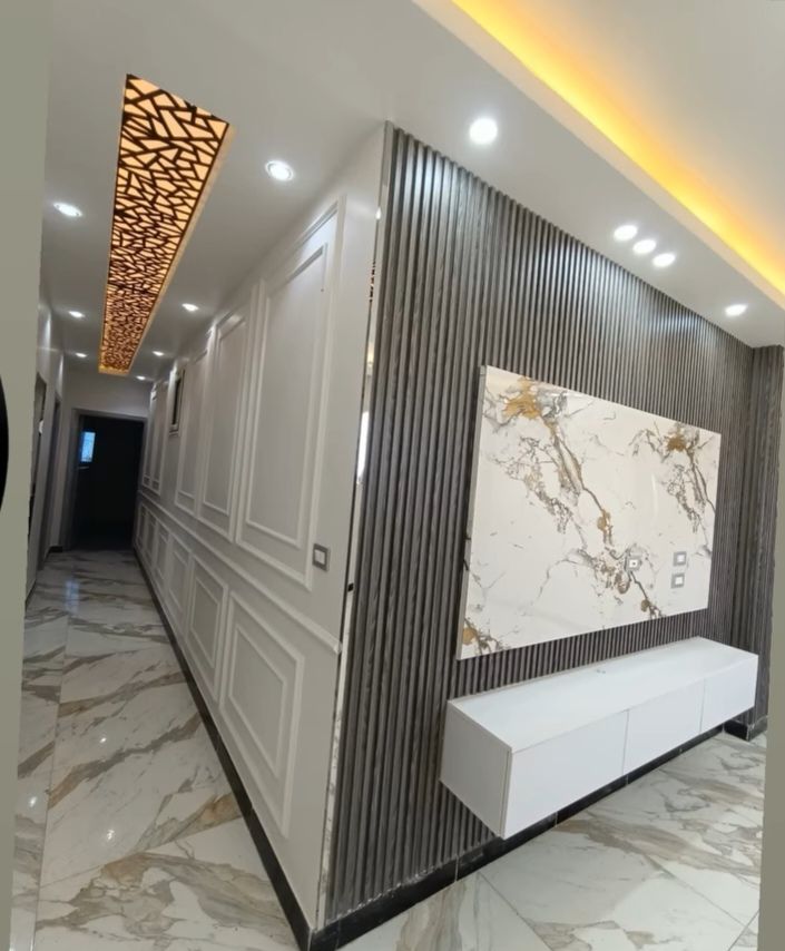 معلم باركيه وجداريات شاشة بروز مع ليد مخفي بأقل ال